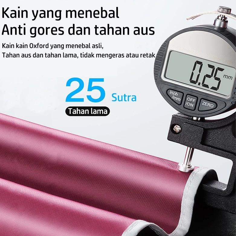 JAS HUJAN MOTOR 2 KEPALA FULL BODY MOTOR DOUBLE PONCO 2 KEPALA FULL COVER MOTOR RAINCOAT 2-in-1 COAT 3