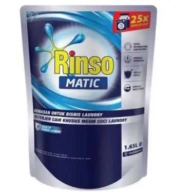 Rejeki Mart- Rinso Matic Pelindung Kain Biosis Laundry