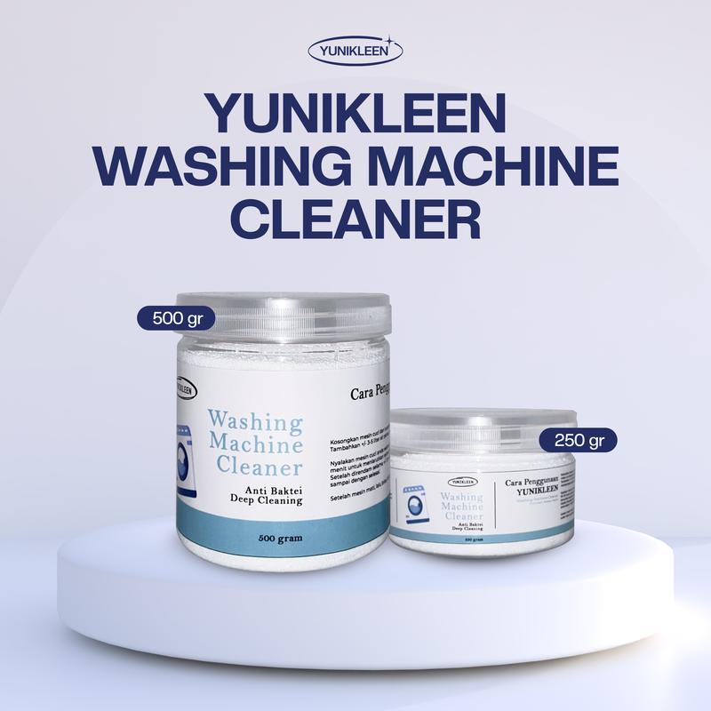 YUNIKLEEN - Pembersih Mesin Cuci 250gr - Detergen Serbuk Ajaib Bubuk Mesin Cuci - Pembersih Ampuh - Cleaner 2