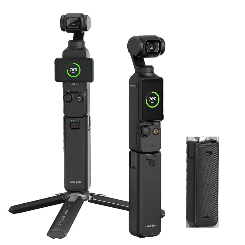Bekalan Kuasa Mudah Alih, aMagisn, untuk DJI Osmo Pocket 3, Harta Karun Pengecasan, Aksesori Kamera Gerakan DJI Camera