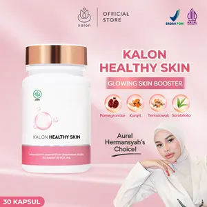 Kalon Healthy Skin Glow Capsule | Suplemen Kecantikan Kulit | Whitening Acne Perawatan Kulit