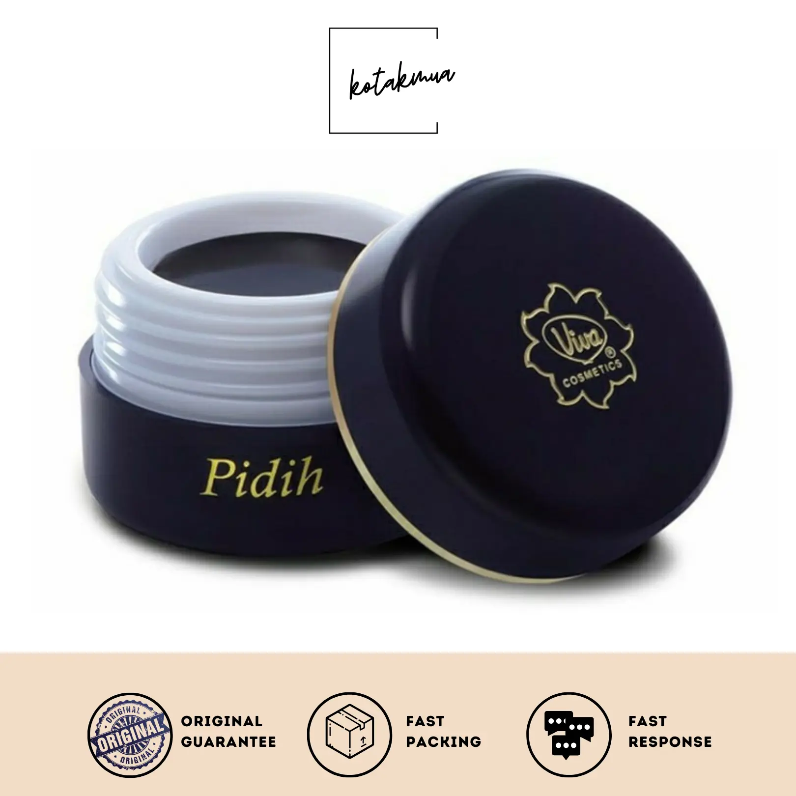 Viva Pidih body painting black - hitam - Paes -Dadasa