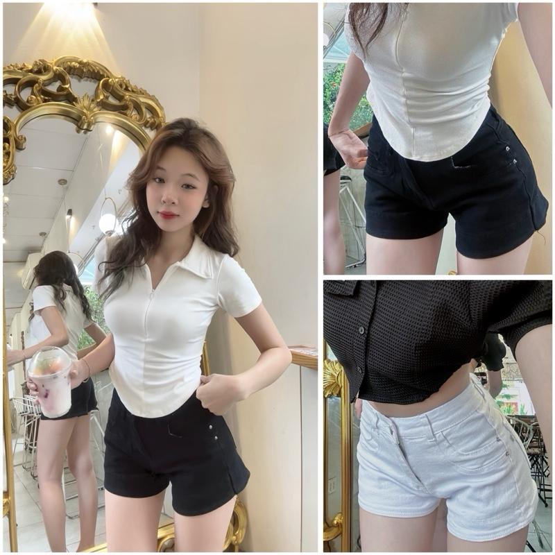 Quần jeans ôm co giãn basic đơn giản mê li