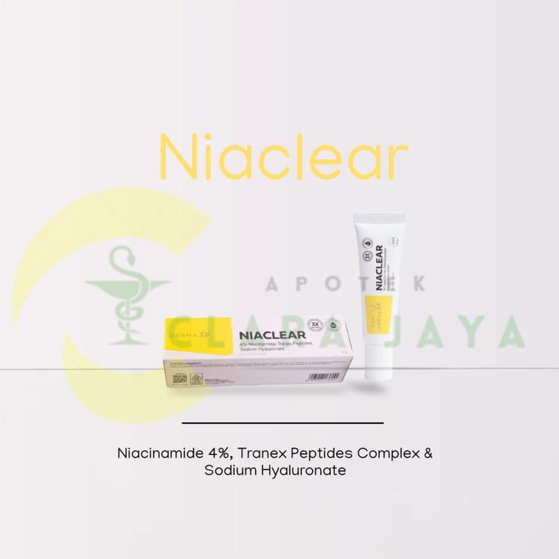 Niaclear 4% 15 gr Gel Jerawat dengan Niacinamide 4% & Tranex Peptides ...