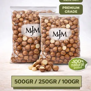 Kacang Macadamia 500 Gram Panggang Asli Australia Milky Creamy Gurih Renyah Cemilan Sehat Tanpa Pengawet - Food