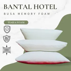 BANTAL HOTEL PREMIUM BUSA FULL MEMORY FOAM UKURAN 60x40cm