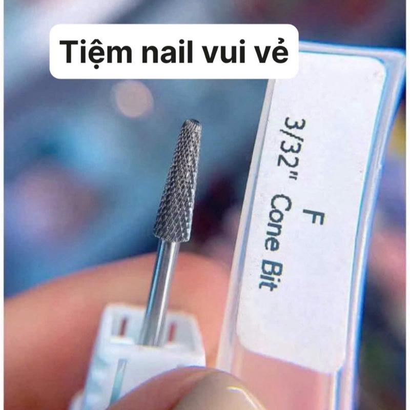 Đầu mài mỏng chân móng đầu mài khoé phá sơn gel F Máy Hơ Gel