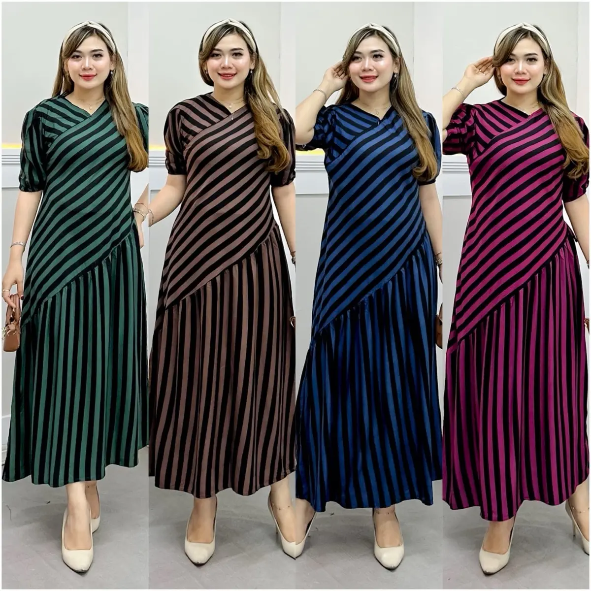 Daster Salur Silang Daster Kekini Daster Rayon Wanita Busui frienly