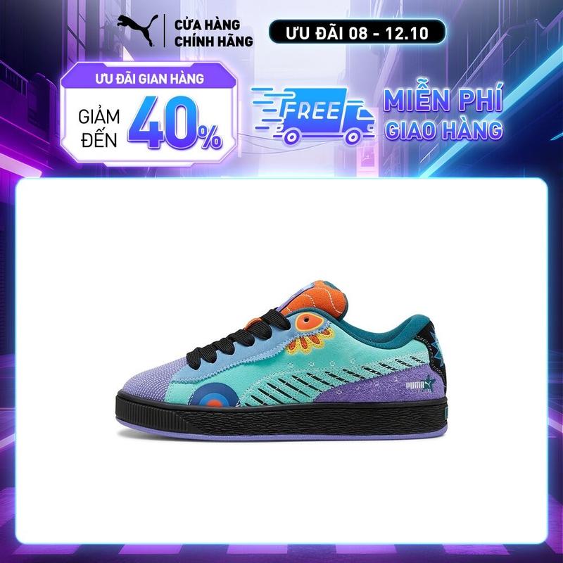 Giày Thời Trang PUMA Nam Suede XL DDLM Màu Xanh Lá