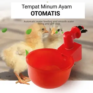 Tempat Minum Otomatis Ayam Puyuh Merpati Dispenser Air Minum Unggas