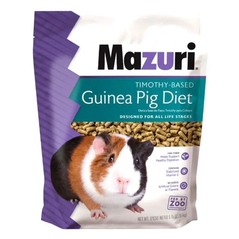 Mazuri Timothy-Based Guinea Pig Diet 5lb
