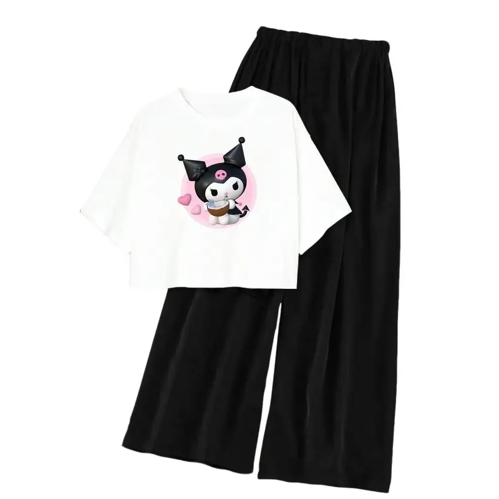 Baju crop anak usia 10–15 setelan korea KUR - OMI Celana