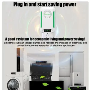 [BUY 1 GET FREE GIFT] COD 2024 Penghemat Listrik PLN Electric Saver - Electricity Saving Box Alat Hemat Daya kWh Soft Start Tagihan Pulsa Token