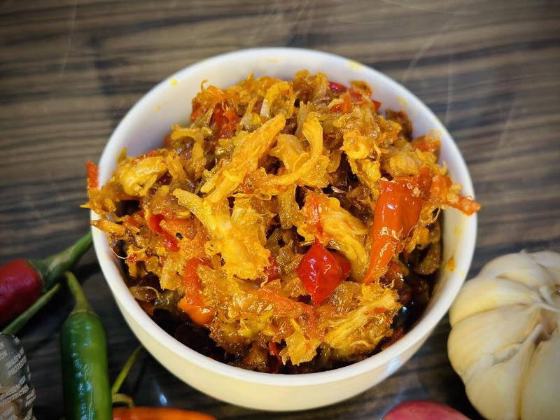 Product Introduction of Sambal POCONG Cumi Enak Lezat Ukuran 150ml - Makanan - Food Masakan Instan Pedas 5
