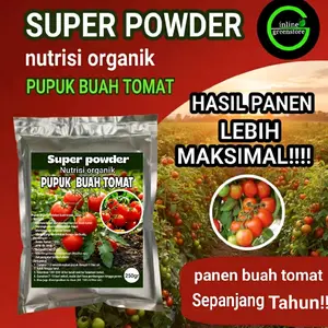 Magic Powder Nutrisi Organik Pupuk Buah Tomat 250g Melebatkan Secara Maksimal