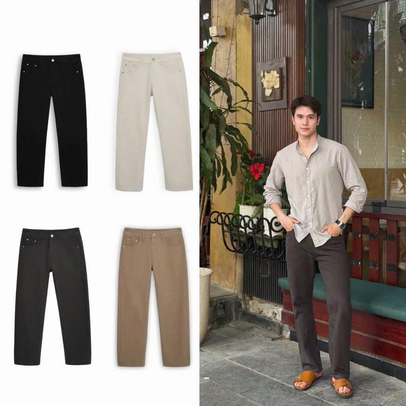 Quần KaKi Nam-Dành Cho Các Anh Dưới 1m70-Form Đứng Dễ Phối Đồ