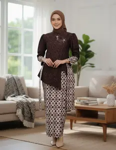 Kebaya Premium Janggan Anggita Bahan Fukuro Jacquard Atasan Blouse Tunik Rok Doby Songket Batik Kebaya Wisuda Kondangan Lebaran Lamaran Nikahan Bridesmaid Terbaru Viral 2026