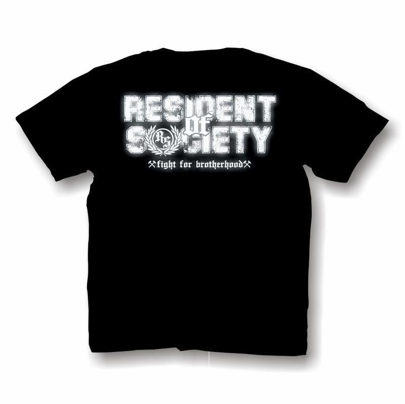 Product Introduction of kaos netral resident of society reflektif menyala / cotton combed 24s / hitam tebal distro pria wanita Dewasa Cowok Baju Tshirt Unisex Sablon Keren Atasan Lembut Tulisan Putih Kata Cewek 20