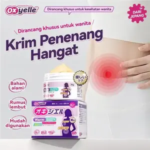 【ASLI】Oxyelle Gel Hangat Herbal yang Lembut & Nyaman – Perawatan Haria