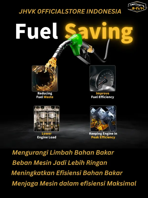 JHVK Pure Nano Synthetic Oil 600ml  ( original ) Paket 6 botol adiktif Oli mesin Diesel Gasoline mobil motor dan mesin2 lain nya Engine treatment additive 3