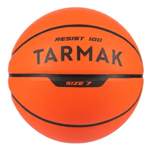 Decathlon TARMAK Bola Basket Anak/Dewasa R100 Uk. 7 - Orange - 8547127