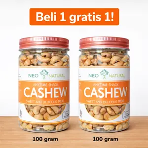 Beli 1 gratis 1 ! Mete Mede Mente Goreng 100 gram / Mete Renyah / Kacang Mente. Food