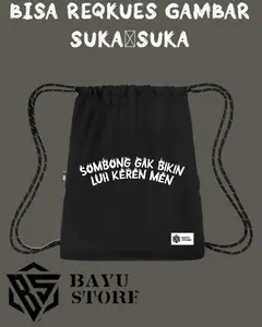 TAS SERUT PRIA/WANITA MURAH (sombong gak bikin lu keren men)