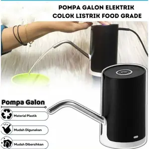 Pompa Galon Elektrik Q2 Colok Listrik / Dispenser Air Minum Otomatis Water Pump Electric - READY MANADO