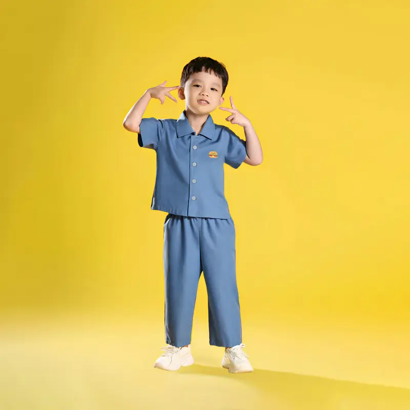 Nyam-Nyam Piyama Anak Baju dan Celana setelan naju tidur rayon 3