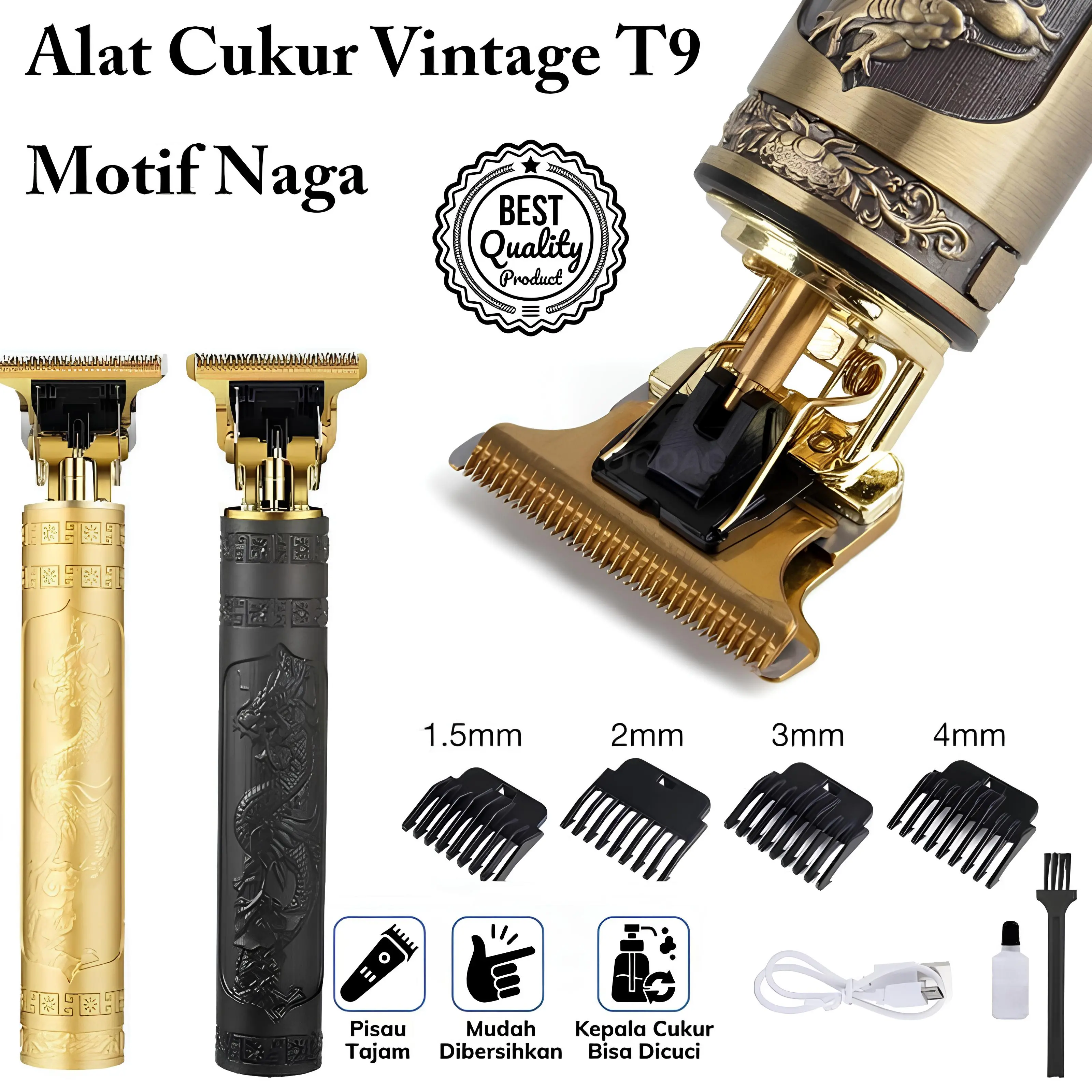 Alat Cukur Rambut Electric |Professional Hair Clipper |Easy Hair Cut / Portable Electric Shaver