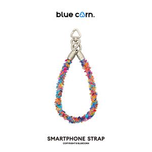 Bluecorn Fluffy 2.0 Short Phone Strap | Universal & Stylish with Titanium Hardware Smartphone Cellphone