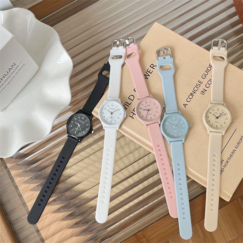 LOOM LURE Đồng Hồ Kim Nữ Dành Cho Kỳ Thi Phong Cách Trường Học Sinh Viên Xem Giờ Đơn Giản Quartz
