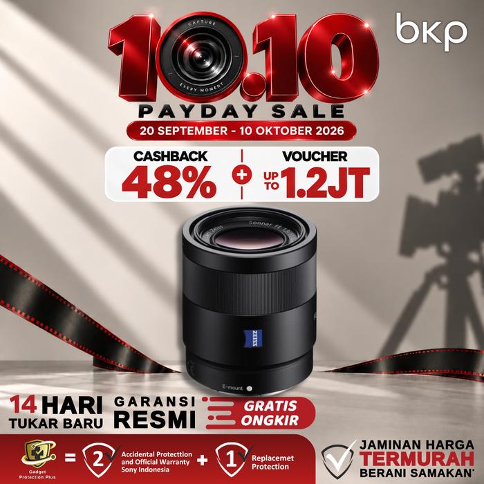 Gambar Sony FE 55mm F1.8 ZA Lens Sonnar T* dari Bursa Kamera Profesional Kota Administrasi Jakarta Pusat Tokopedia
