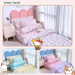 [DL] DREAMLAND SPREI SET MICROSILK KARAKTER MOTIF ANAK LUCU IMUT GEMAS READY STOCK