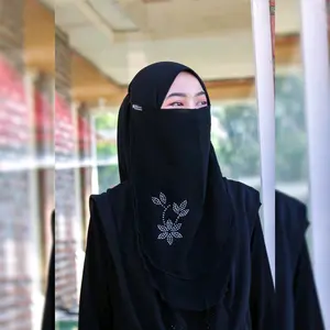 Cadar Karet Shiffon Silky 2 Lapis Anti Pengap anti Menerawang