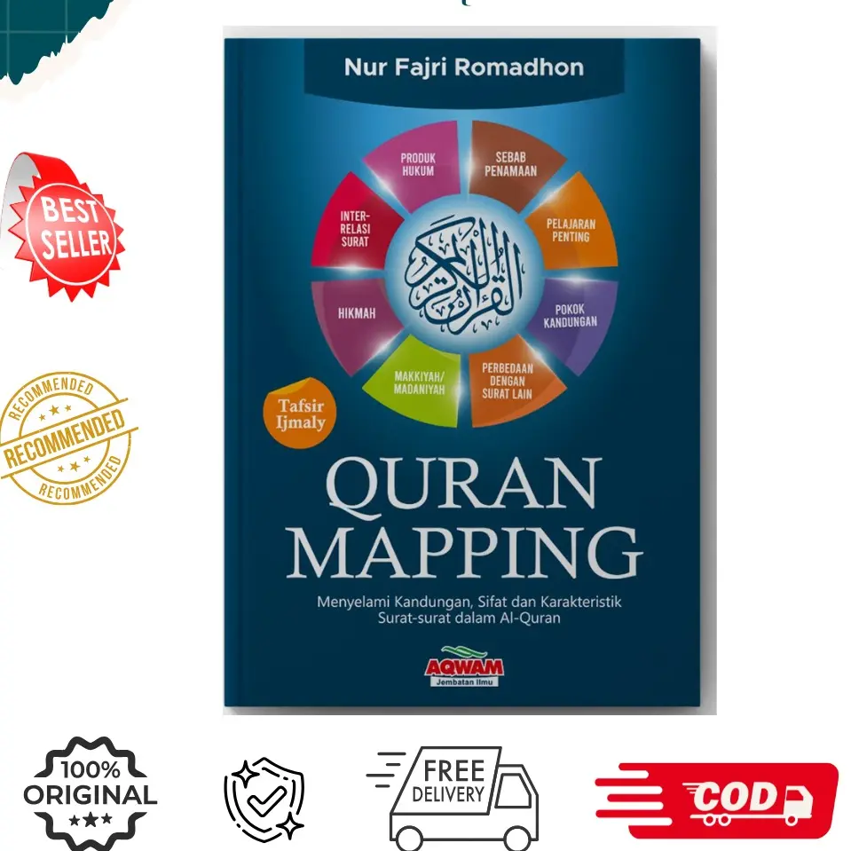 (Ready) Buku Quran Mapping I Menyelami Mutiara Al-Quran Tafsir Ringkas (Ijmali) I Nur Fajri RamadhanI AQWAM ORIGINAL