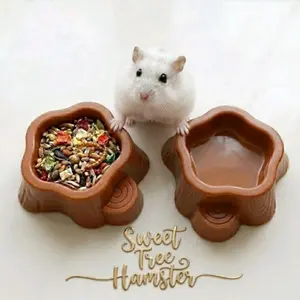 Sweet Tree Hamster Tempat Makan bentuk Pohon untuk Hamster