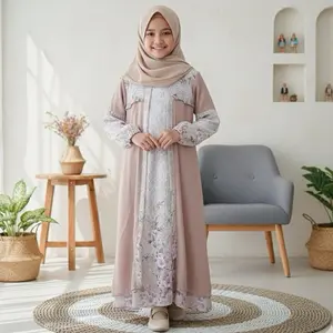 Edisi Raya Alena Gamis Anak Kids Bahan ceruty ( New Collections )