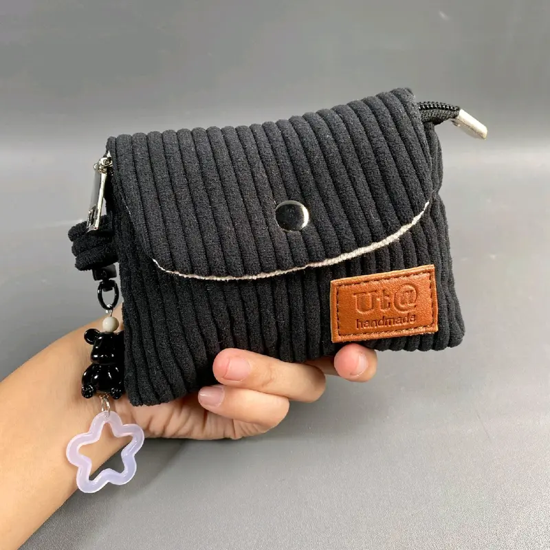 UmahNun_Dompet Koin  Wanita Launa by Uta bahan Corduroy 7