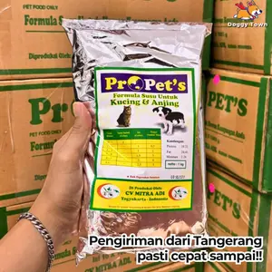 Propet's Susu Anjing kucing 1kg Susu Kambing Non-Laktosa