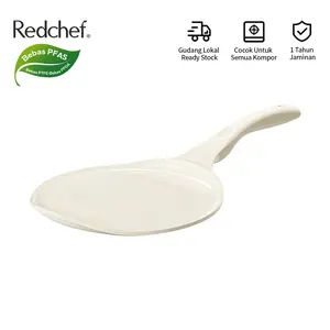 Redchef Stellar 26cm Pancake Pan is free of PFAS PTFE and PFOA and is Suitable for All Stovetops