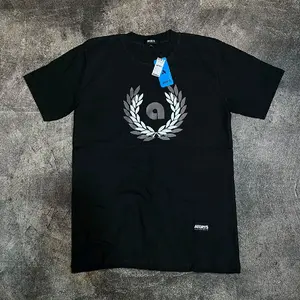 Kaos Aegrys PADI BLACK Casual Crewneck Pria Wanita