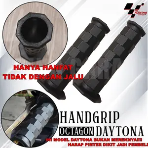 HANDGRIP HANDFAT GRIP MOTOR OCTAGON BEAT VARIO MIO FILANO GENIO FAZZIO NMAX PCX AEROX JUPITER VIXION RX KING ACCECORIES AKSESORIES MOTORCYCLE HONDA YAMAHA UNIVERSAL Karet