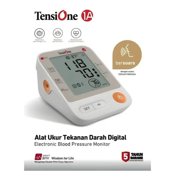 Tensimeter Digital Dengan Suara TensiOne 1A OneMed