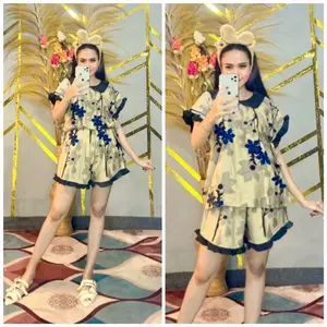 Piyama almira busui reslleting depan rayon gred a