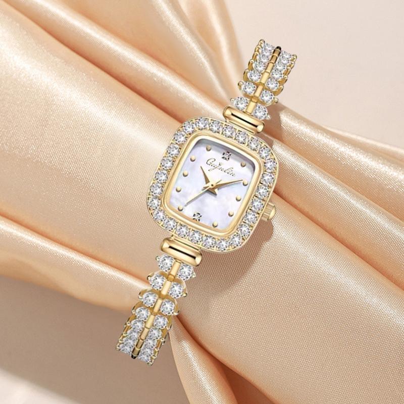 Product Introduction of V006 Little Jin Sui Fangshen Luxury Waterproof Quartet  Watch 6