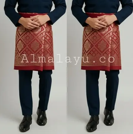 KAIN SAMPIN SONGKET DEWASA DAN ANAK RUMPAK SONGKET ANAK PREMIUM KAIN SAMPING/SAMPIN MELAYU KAIN PINGGANG