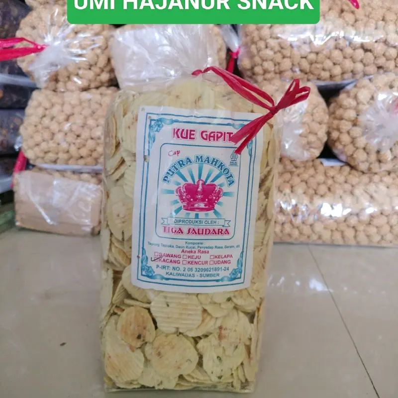 500GRAM GAPIT SIMPRING OVEN RASA KACANG, KENCUR, BAWANG, KEJU cemilan snack food 1