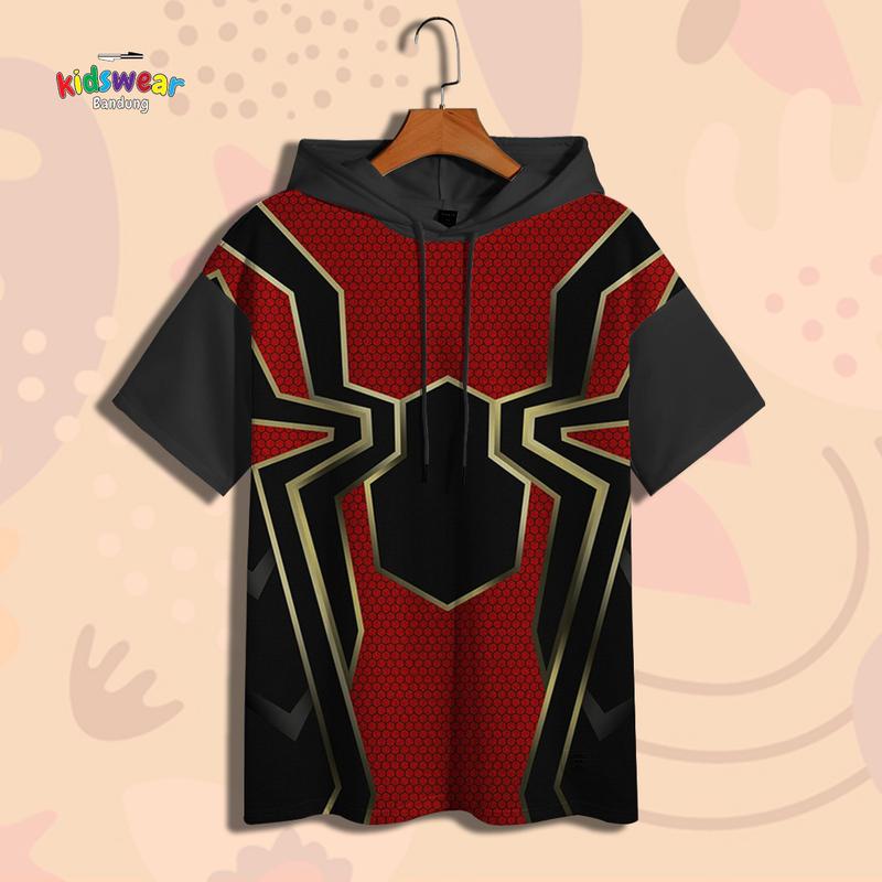 Kaos Hoodie Anak Animasi Kartun SUPER HERO MARVEL Baju Anak Animasi Kartun SUPER HERO MARVEL 3D Printing Untuk Umur 1-12 Tahun G9 Fashion 0