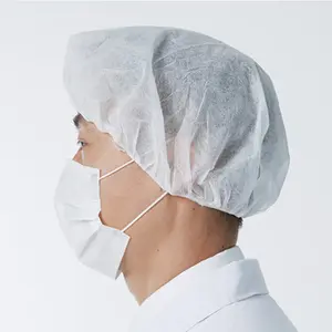 NURSE CAP  Penutup Kepala 1 box isi 50 pcs - Nurse Cap MBG Restoran Nailart Shower